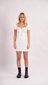 Emelie dress in white from Obsession Stockholm