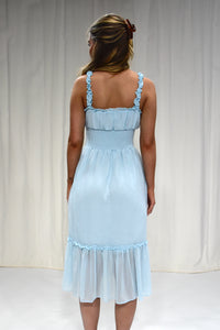 Blue Linnea dress from Obsession Stockholm