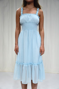 Blue Linnea dress from Obsession Stockholm