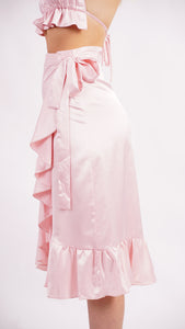 Pink Rebecca skirt from Obsession Stockholm